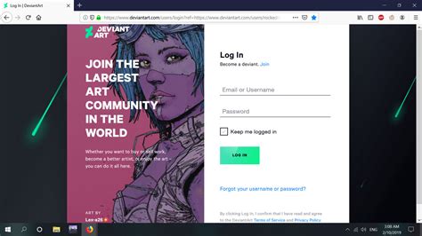 deviantart wont let me log in|DeviantArt Login .